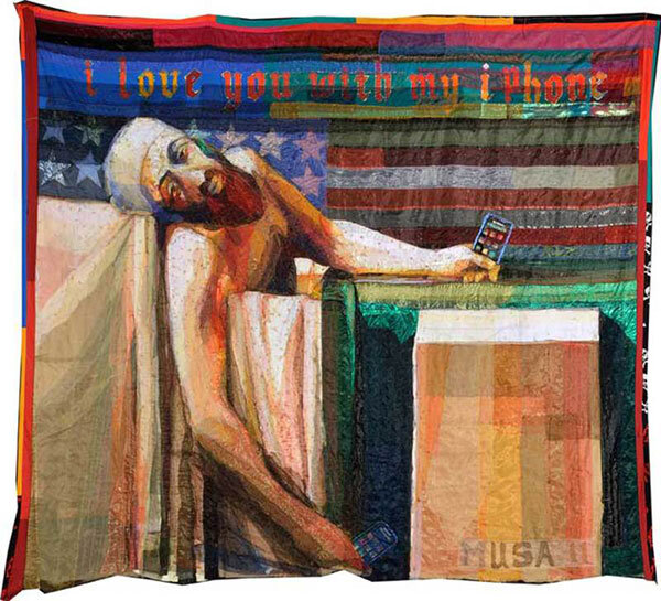 Hassan Musa exhibition in Paris / “I Love You”