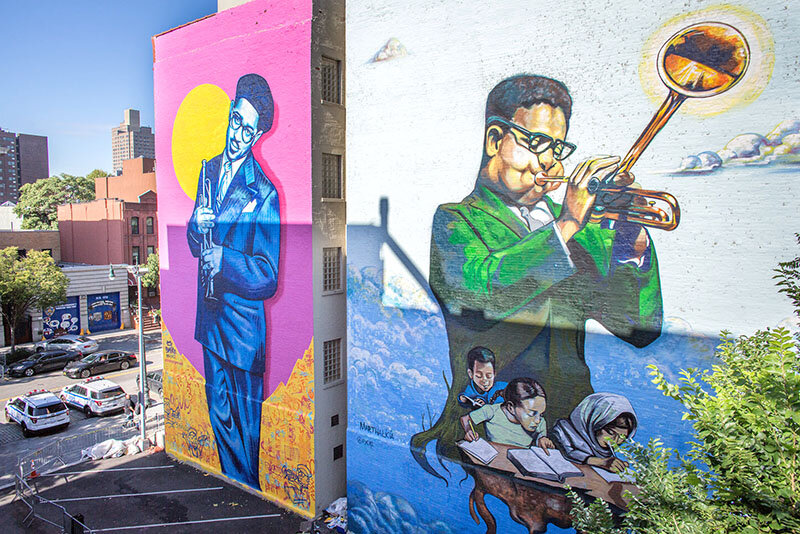 The Murals of “Education is Not a Crime”