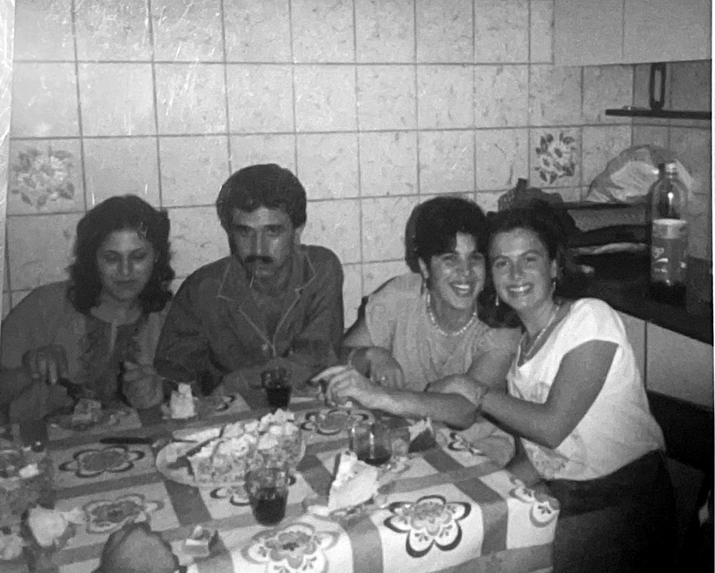 Rula and Manal (right and second from right).