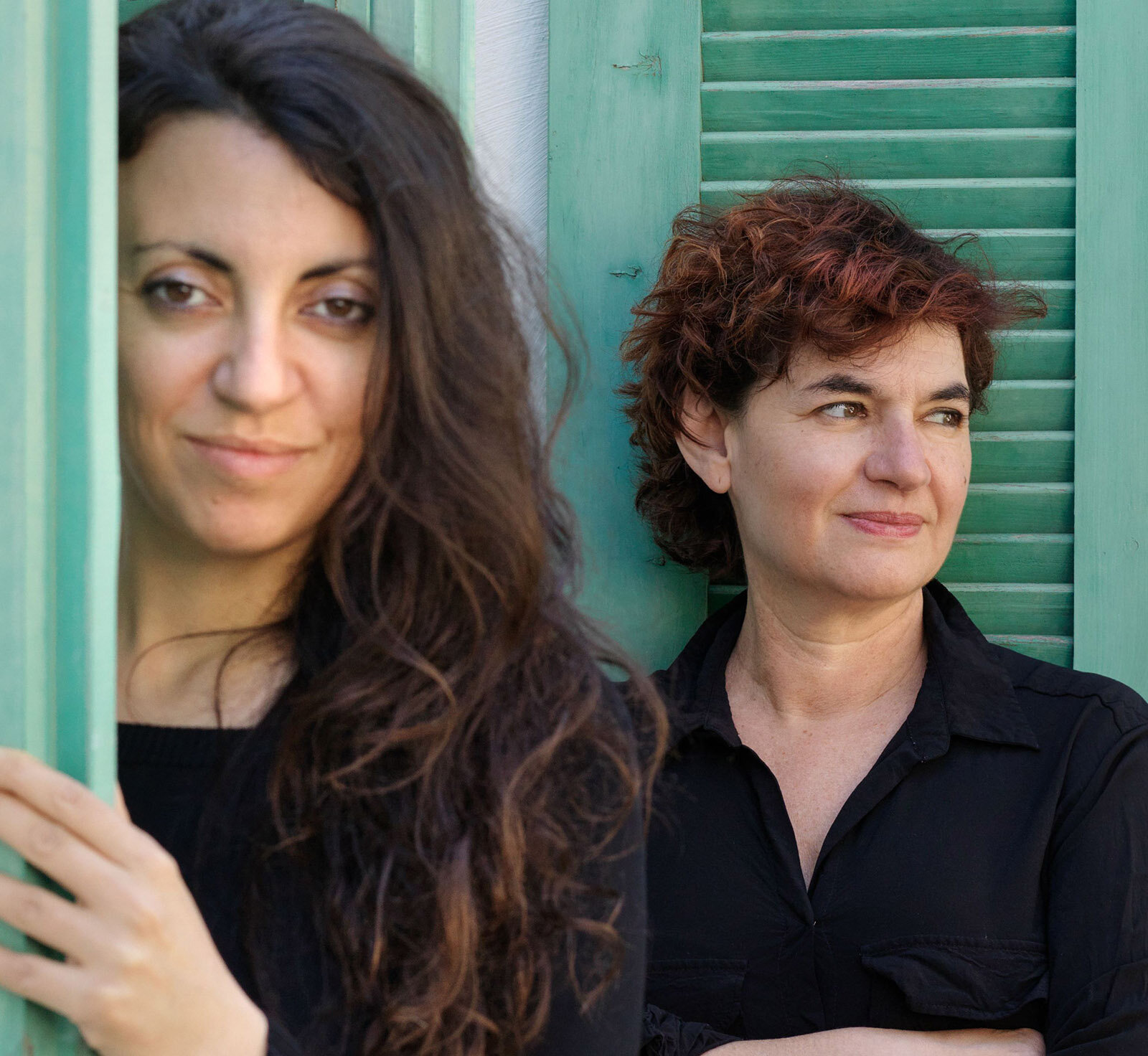 Sylvie Paz and Kalliroi Raouzeaou form the duo Zoppa.