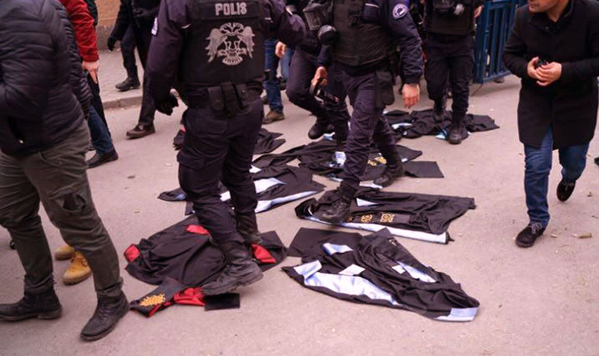 Academics for Peace demonstration, Dec. 19, 2019 (Photo: courtesy Öykü Tekten)