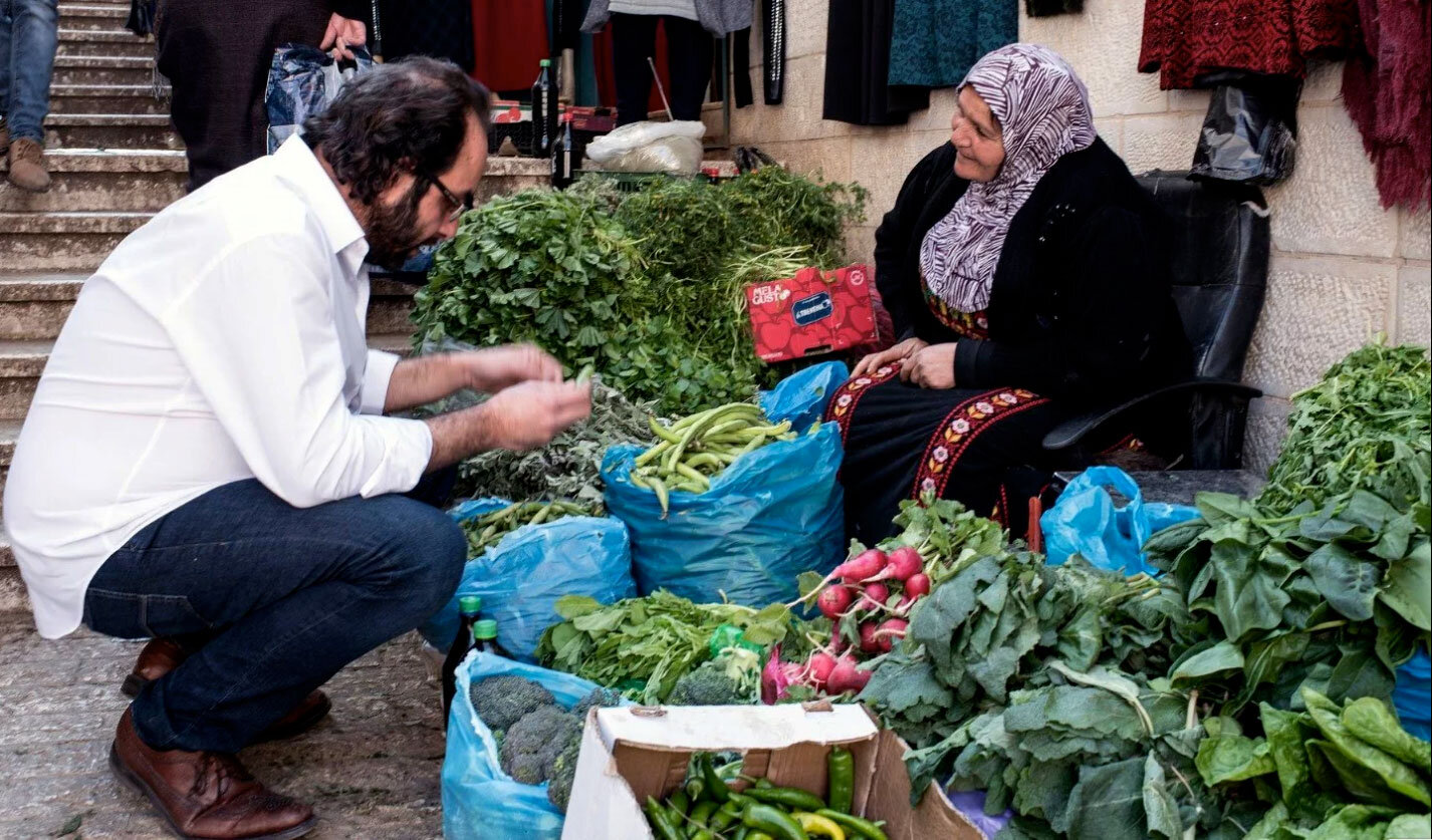 Shopping for essentials in Bethlehem (Photos: courtesy Fadi Kattan)