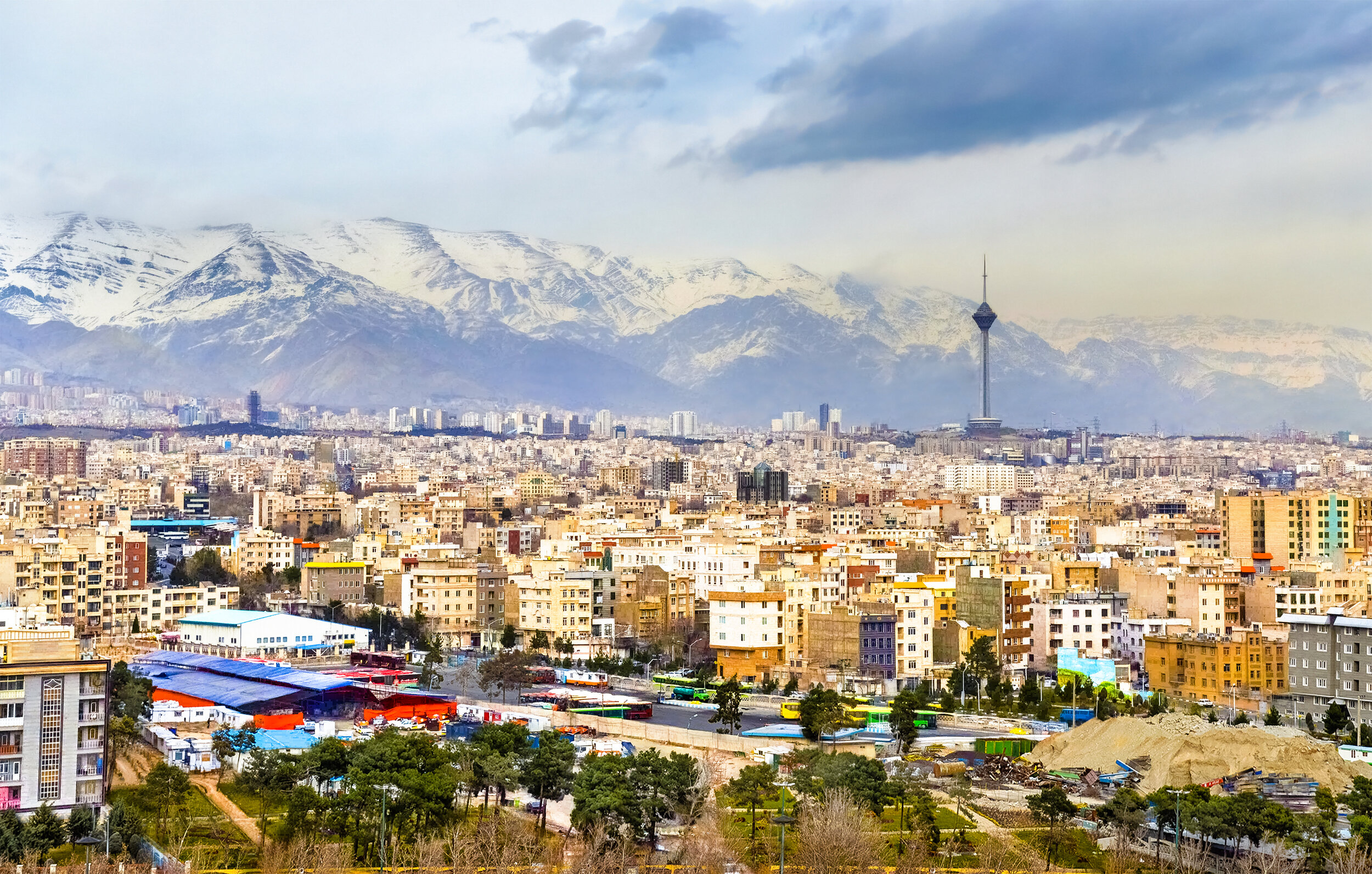 View of Iran from the Azadi Tower (Photo: Getty Images)