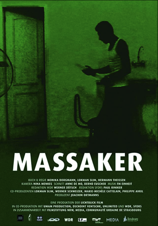 German poster of the Slim-Borgmann film shot by Nina Menkes.
