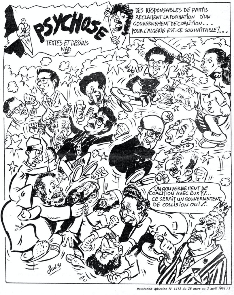 The Excellent Journey of Algerian Cartoonist Nadjib Berber