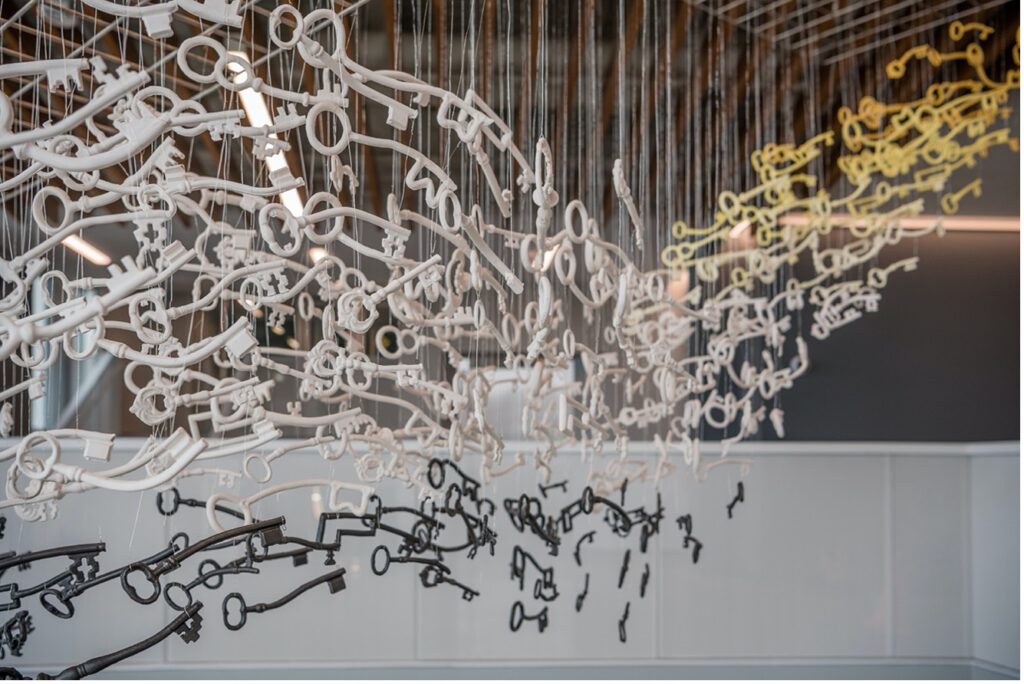 Voyage of Lost Keys, an Armenian art installation