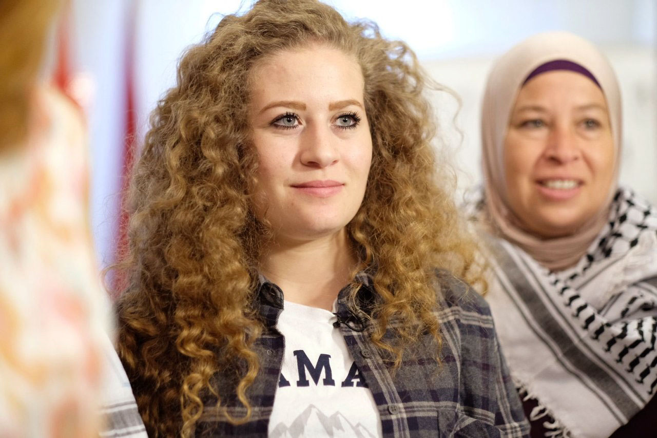 Interview with Ahed Tamimi, an Icon of the Palestinian Resistance