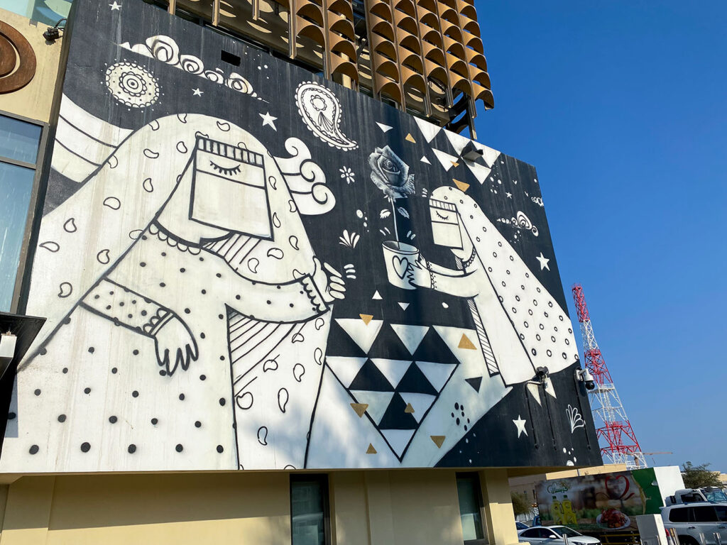 Doha Street Artist Mubarak Al-Malik’s Fabulous Journey