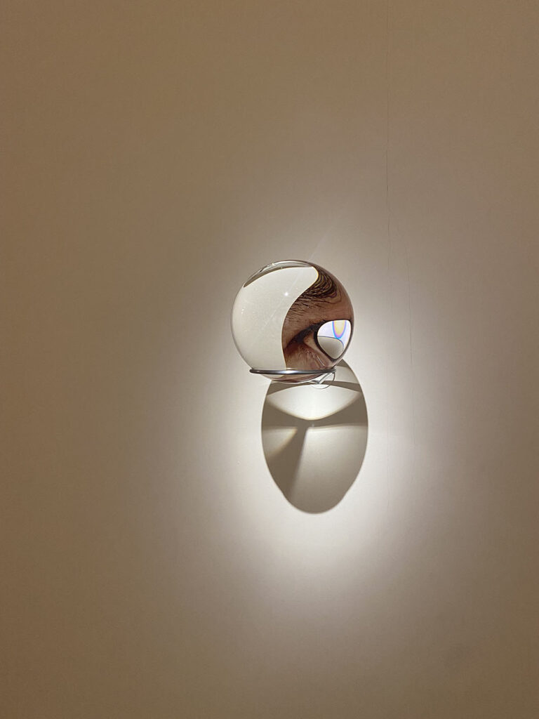 Future Eye Seeing Now (2020), Installation at the National Museum of Qatar, 2023. (Photo credit: Safae Daoudi)