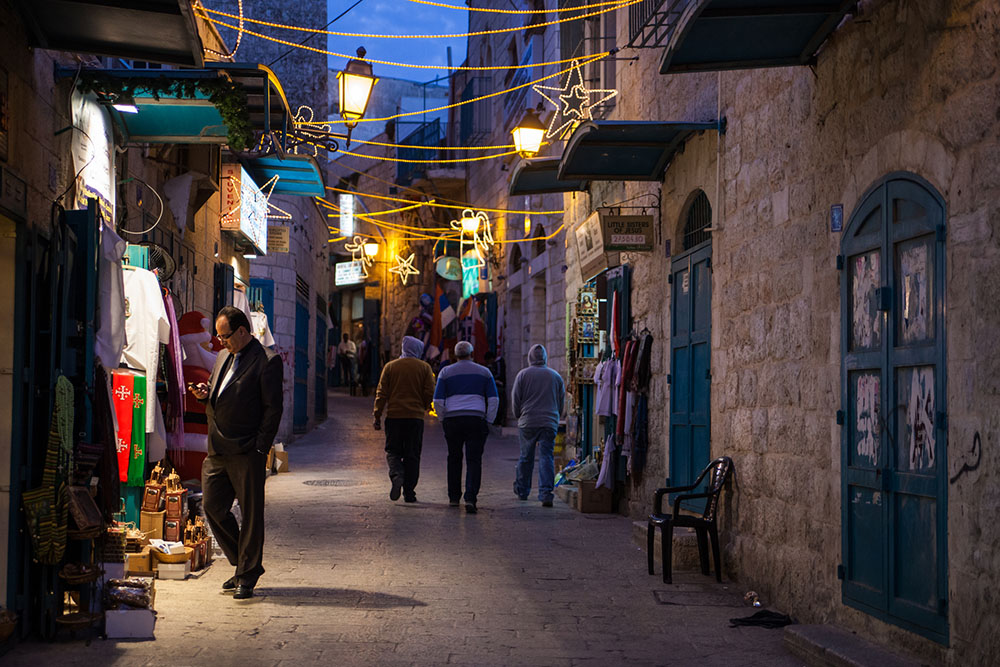 old Bethlehem at night - Davide Marzotto