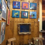 Art display in Someet Café, khartoum