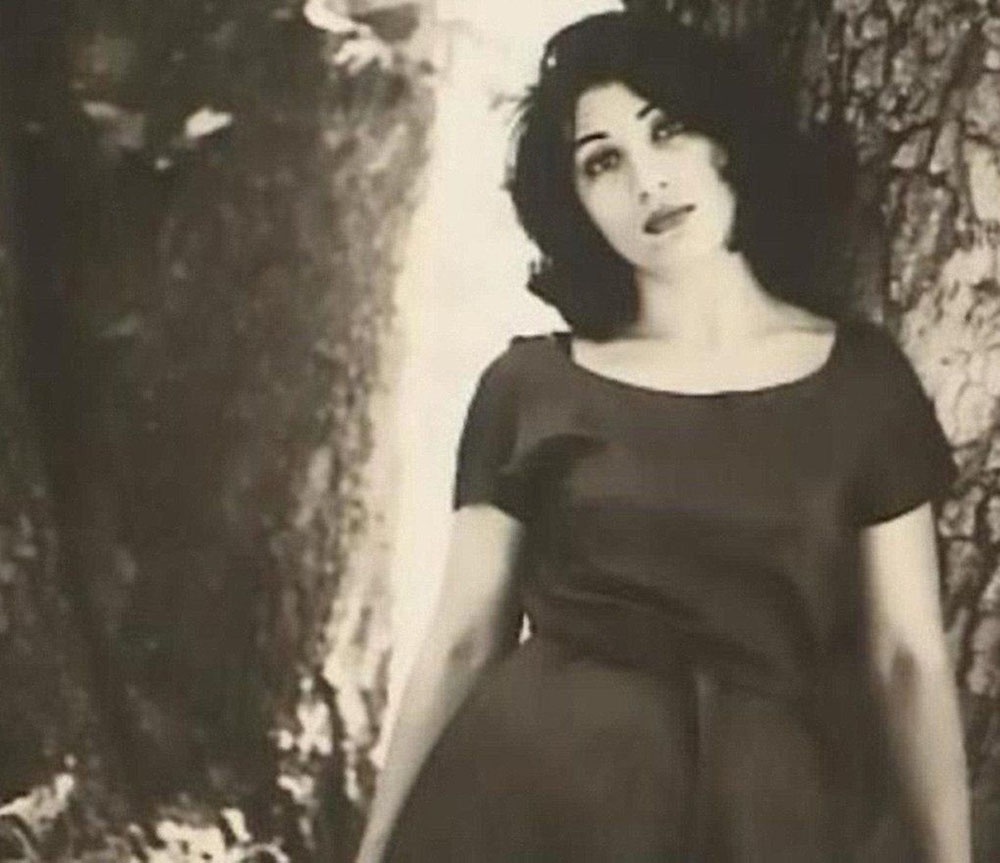 The late Iranian classic poet Forugh Farrokhzad.
