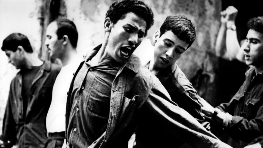 Still from Gillo Pontecorvo's classic La Bataille d'Alger Italie-Algeria 1965