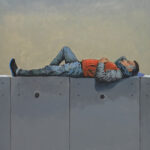 Art from Khaled Hourani, an artist based in Ramallah.