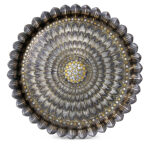 6. Tray, India, Deccan, second half of 17th century, The David Collection, Copenhagen (photo The David Collection, Copenhagen, by Pernille Klemp).