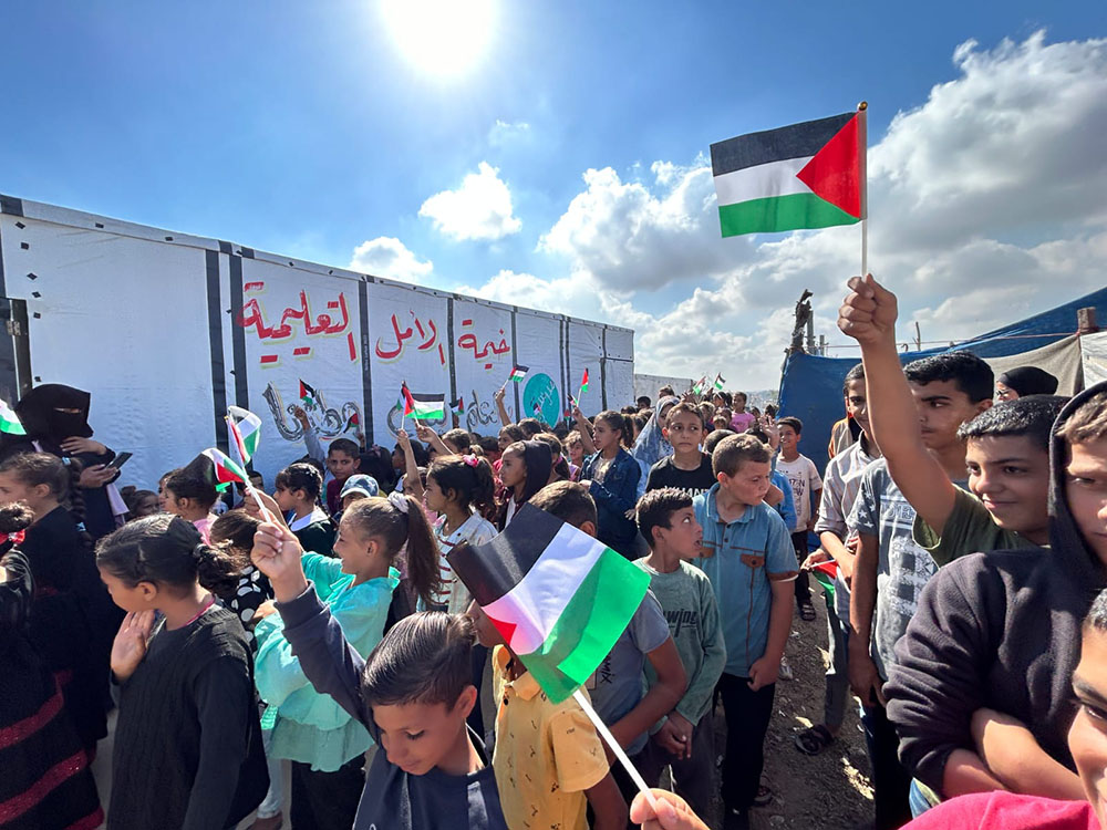 The Hope Tent (photo Omar Kahlout).