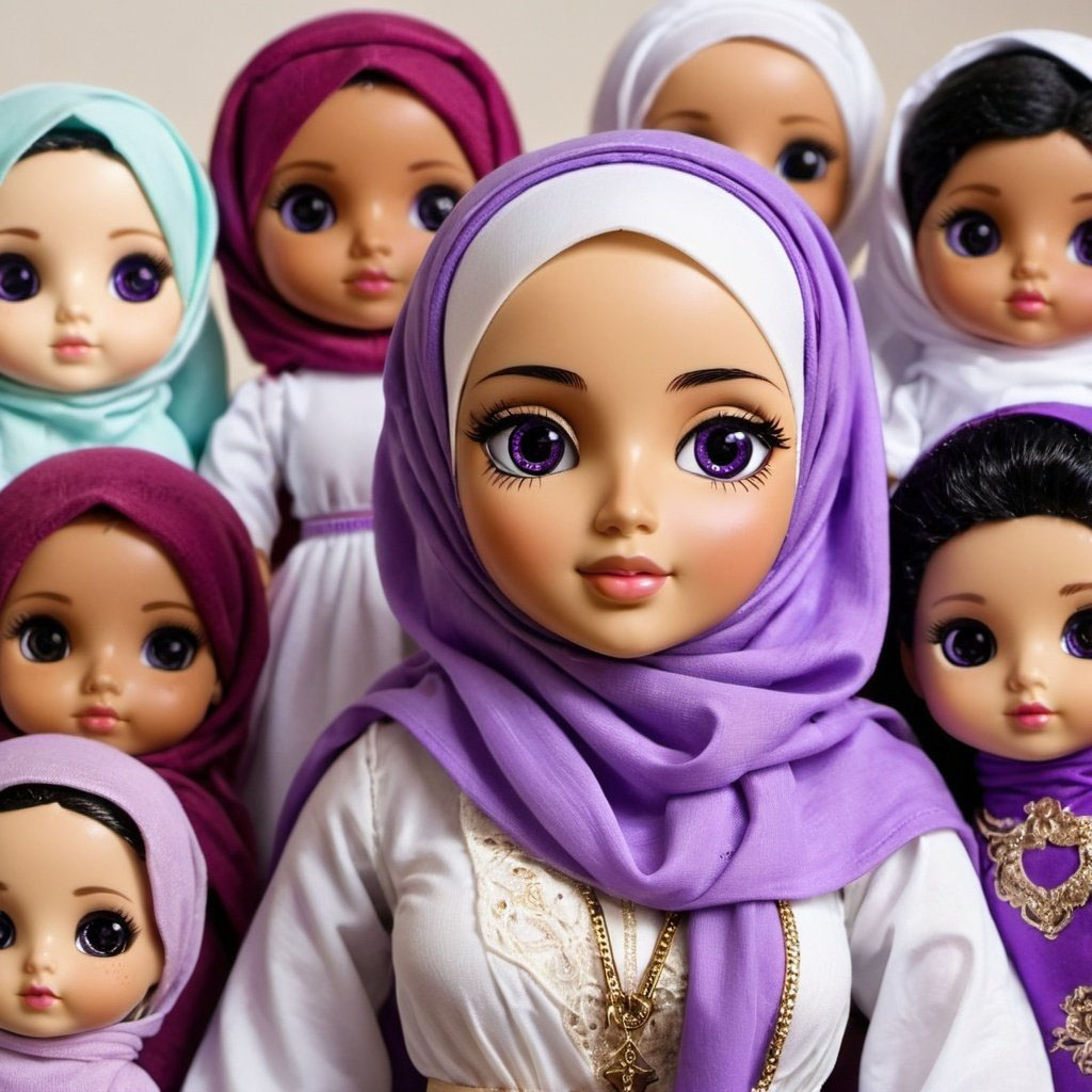 “The Doll with the Purple Scarf”—flash fiction from Diaa Jubaili