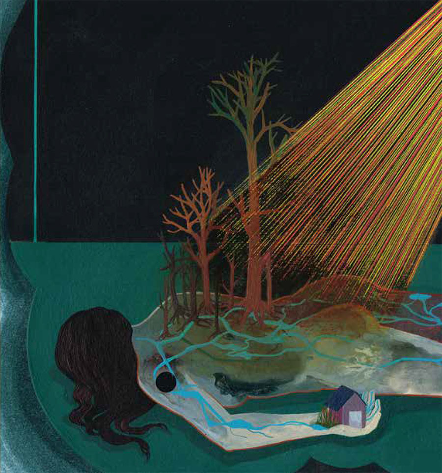 Way of the Forest exhibition in Abu Dhabi