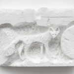 Lin May Saeed, "Small Fox Relief," 2018.