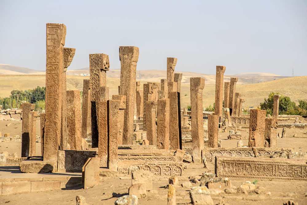 Tombstones of Seljuks in Ahlat (photo Emira Lilokal).