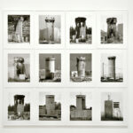 Taysir Batniji, "Watchtowers," black & white photographs, 50x40 cm (courtesy of the artist and la B.A.N.K Gallery Paris).