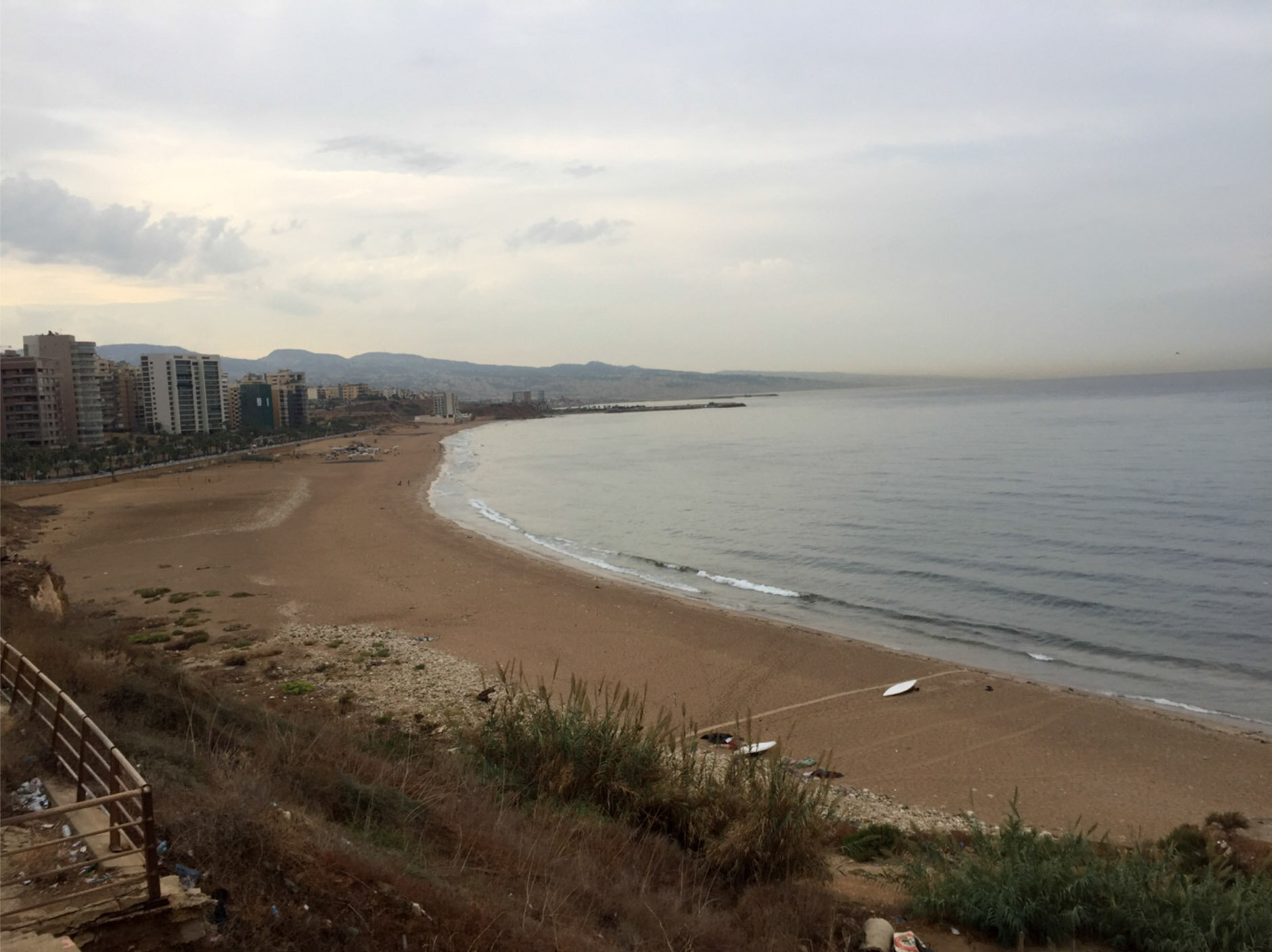 Ramlet El-Bayda, Corniche, Beirut, October 22, 2019 (Photo: Jenine Abboushi)