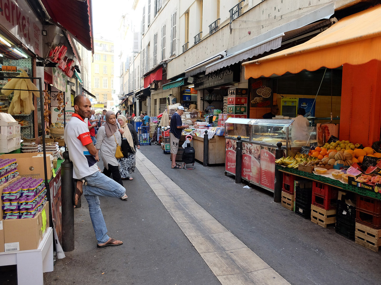 The Noailles quarter of Marseille.