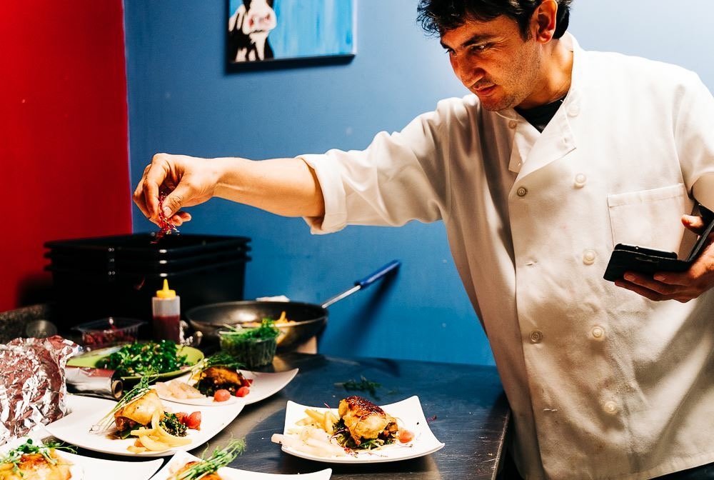 Chef Hamid Noori - The Mantu restaurant photo Micheal Sparks