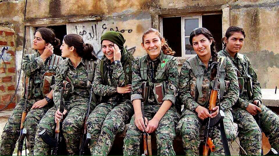 kurdish women fighters rojava - photo