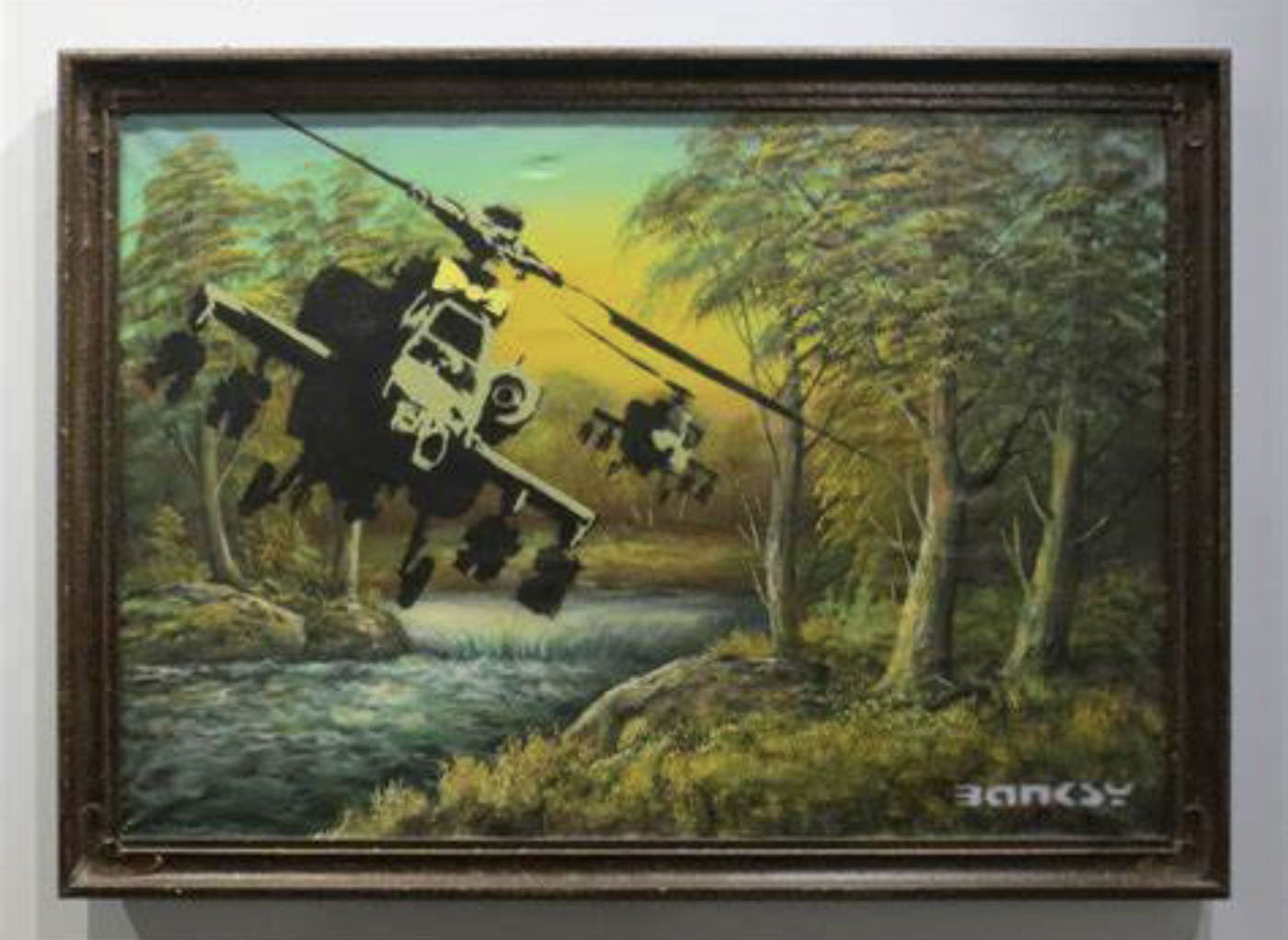 Happy Chopper by Banksy