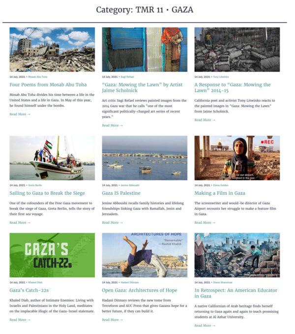 TMR Issue Nº 11 • GAZA - Image 3
