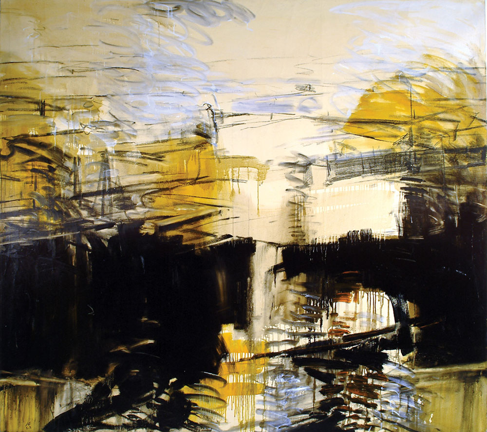 Ammar Khammas oil on canvas 160x146 2006