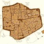 Riyadh plan pre-oil (courtesy Riyadh Higher Commission Report, 2012, Al-Riyadh Al-Qadima).