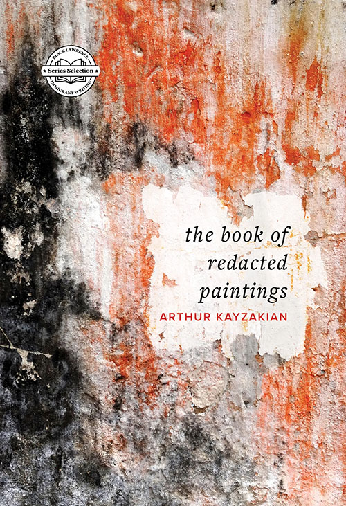 The Book of Redacted Paintings cover, book by Arthur Kayzakian