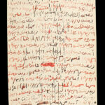 Issam Kourbaj, Killed, detained and missing (women), 2019, ink on Pianola scrolls. photo This Is photography courtesy the artist