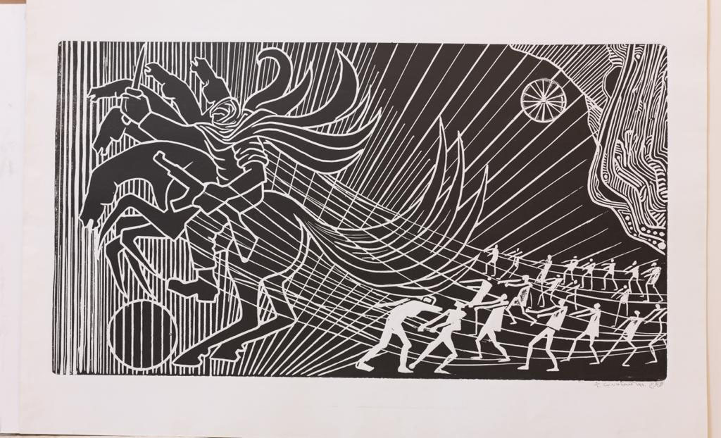 Mustafa Alhallaj _Deterring Revolution_ _ 70x100 cm