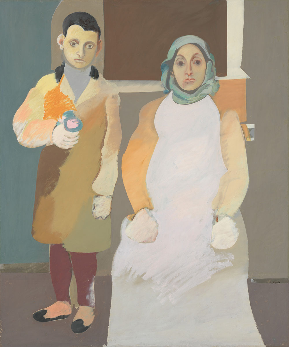 Arshile Gorky The Artist and His Mother 1926–c. 1936 courtesy Whitney Museum