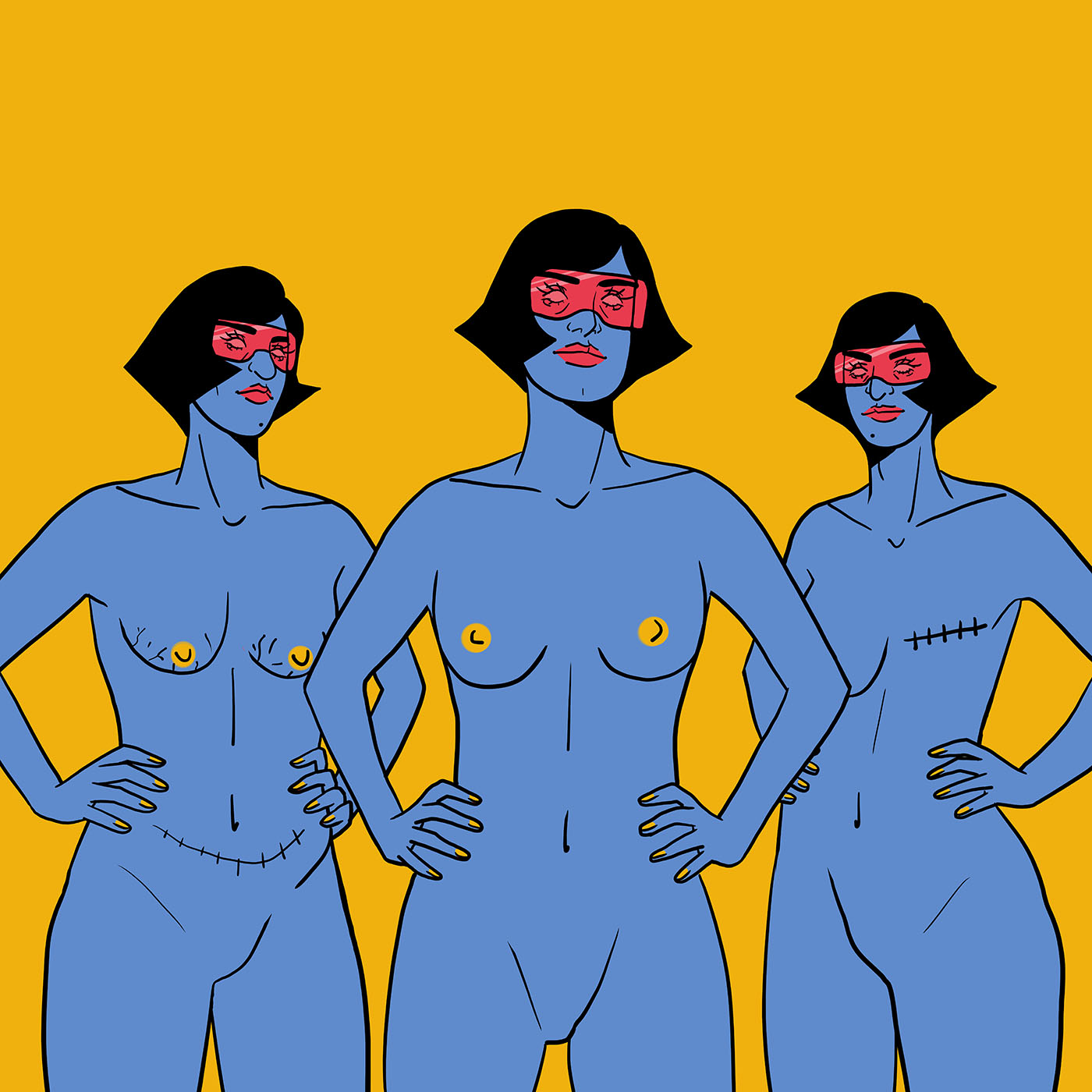 Zainab Fasiki, Sexual Revolution, 2020, print on board, Courtesy of Mimosa House. Photo by Josef Konczak. 