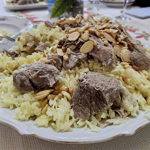 Fadi Kattan's mansaf