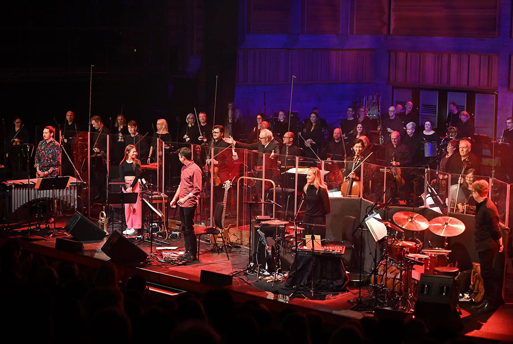 The Yazz Ahmed band with orchestra courtesy yazzahmed.com