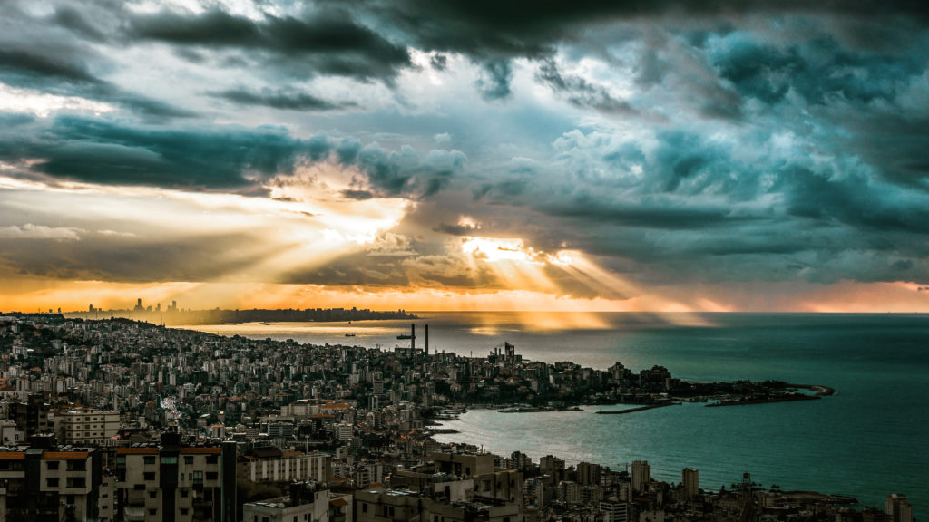 Beirut (photo courtesy Rory Zahr, Sky News).