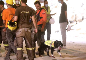 Homage to the Chilean Rescue Workers of Beirut