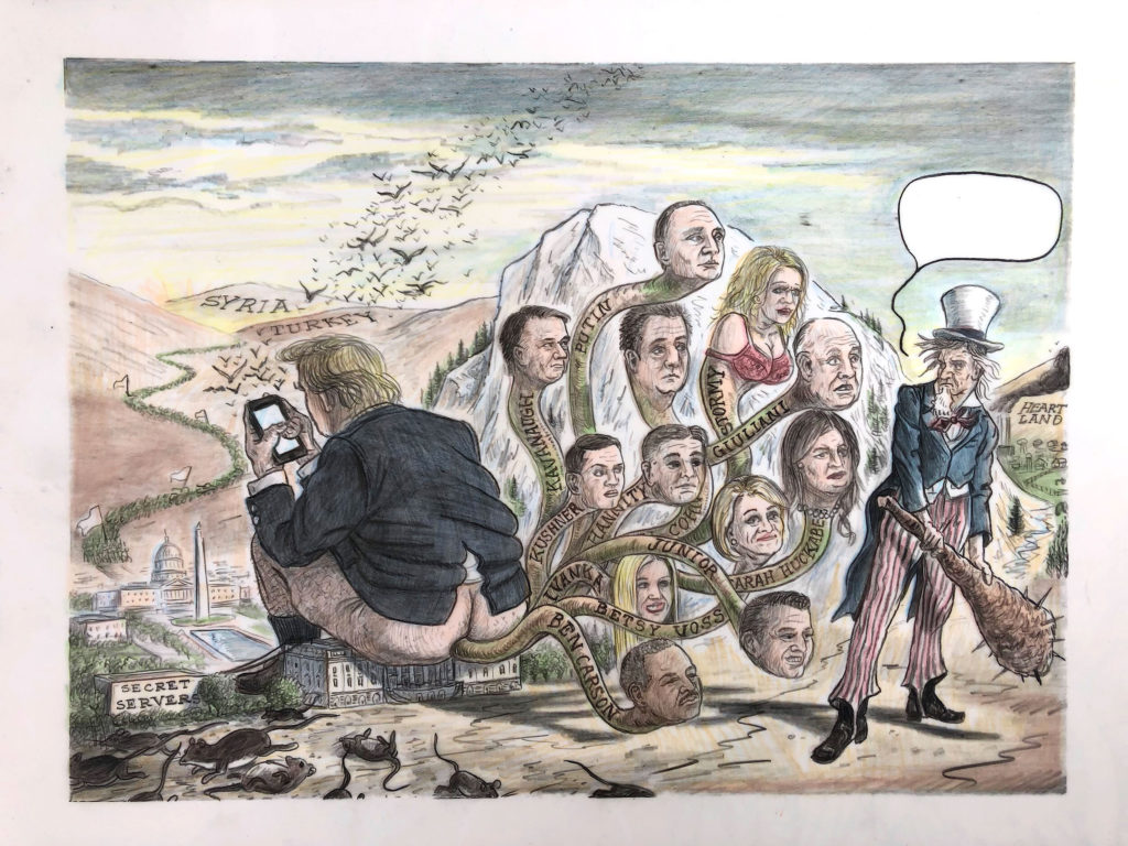 Sandow Birk, The Tapeworm