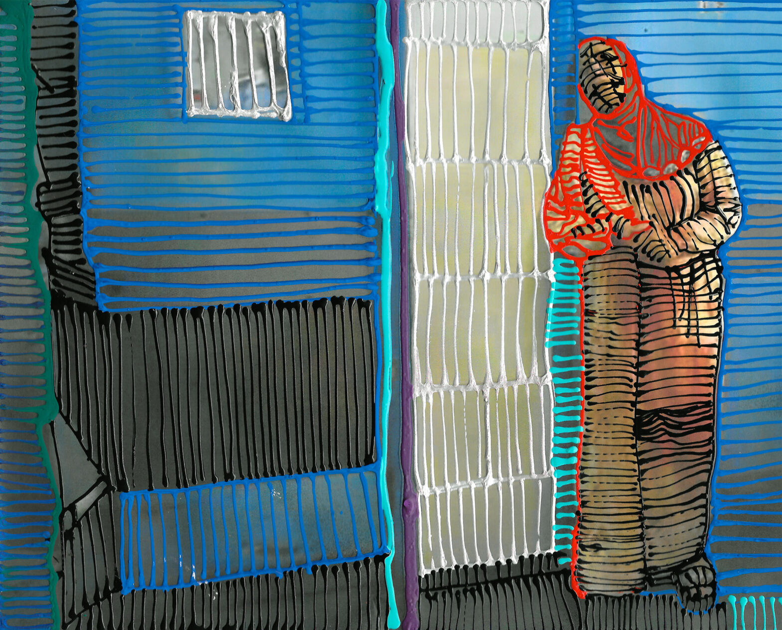“Gaza: Mowing the Lawn” by Artist Jaime Scholnick
