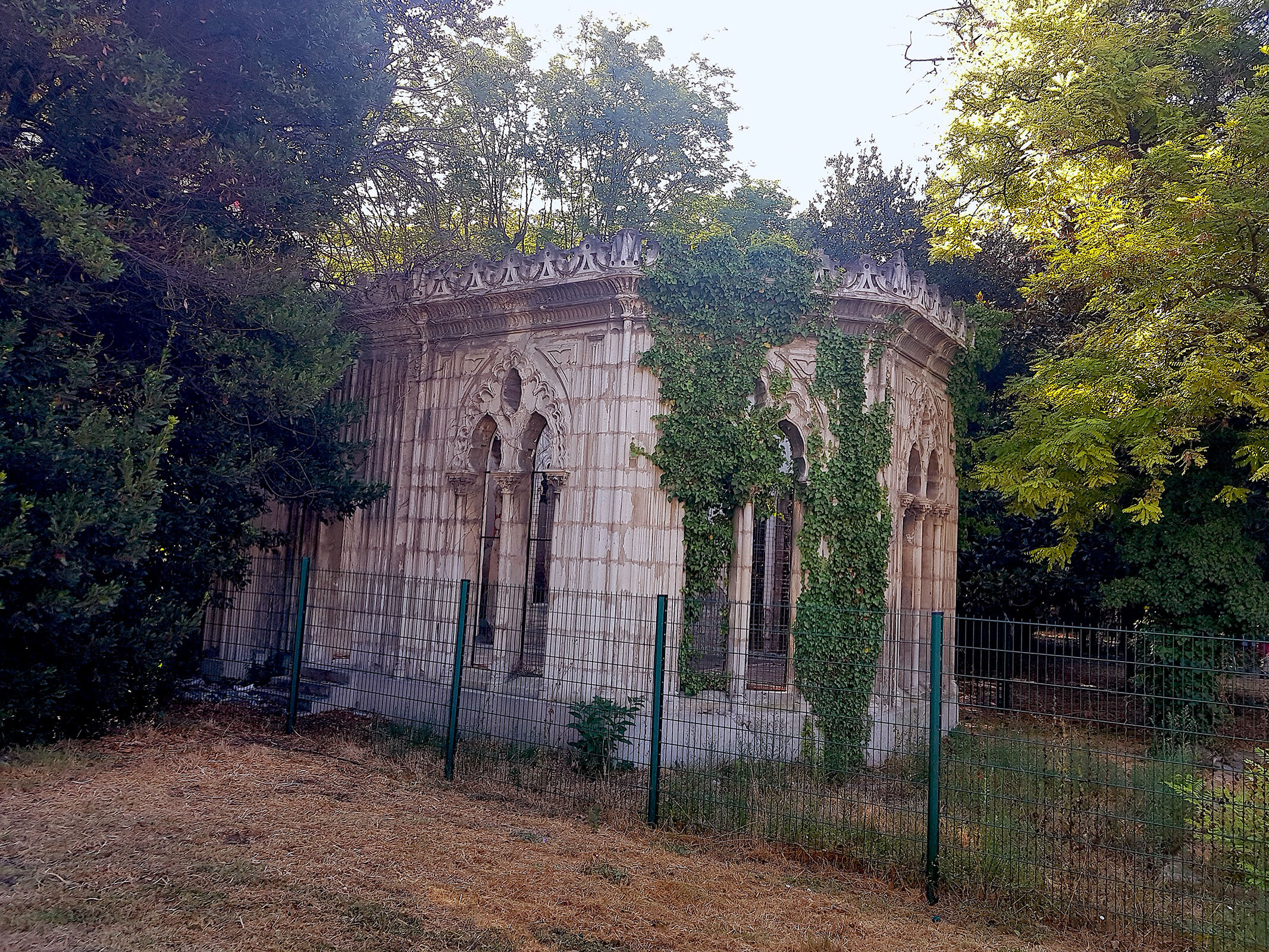 Remnant of the original Mosque of the Turks…
