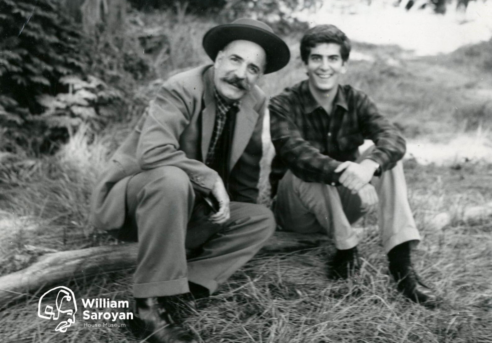 William and Aram Saroyan (photo courtesy William Saroyan House Museum, from the collection of Charles Janigian).