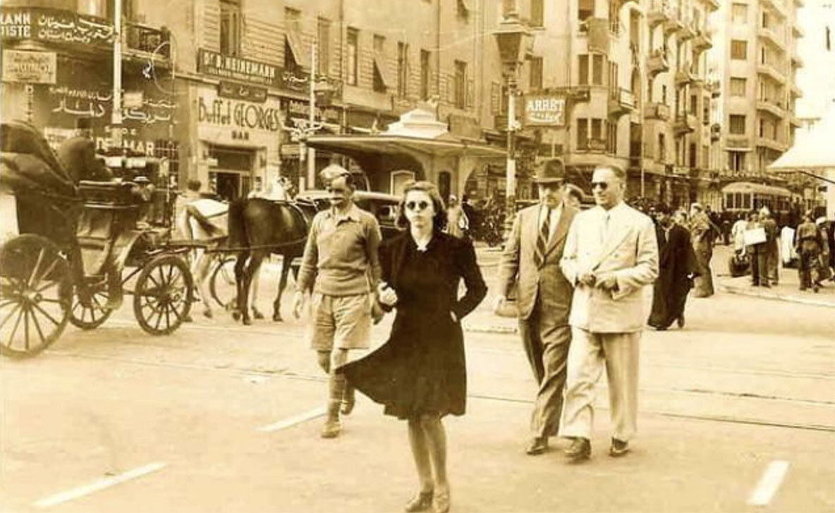 Central Cairo 1941 (foto cortesía de Micky Salem)