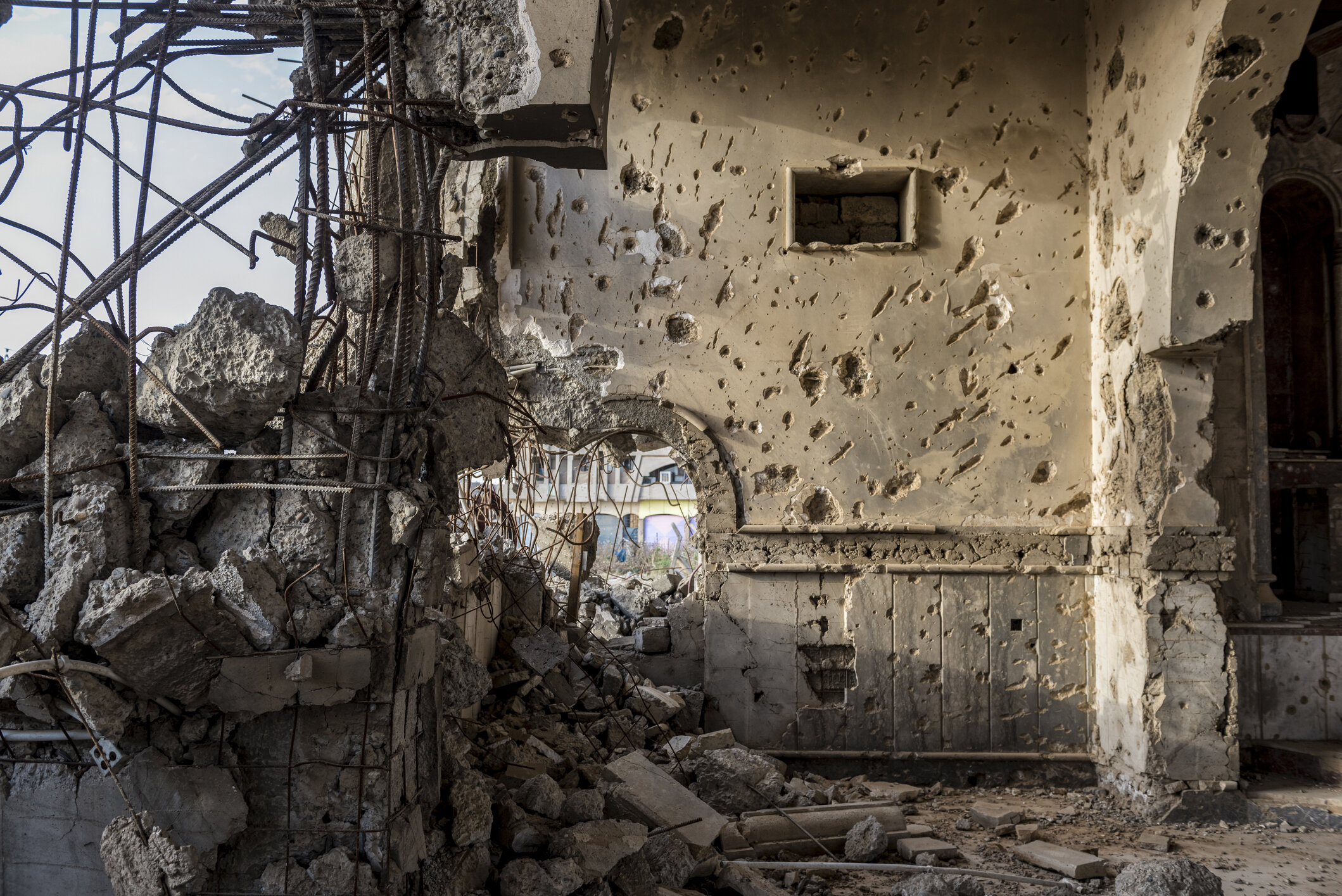 Destroyed Armenian church in Mosul, Iraq (photo: Getty Images).