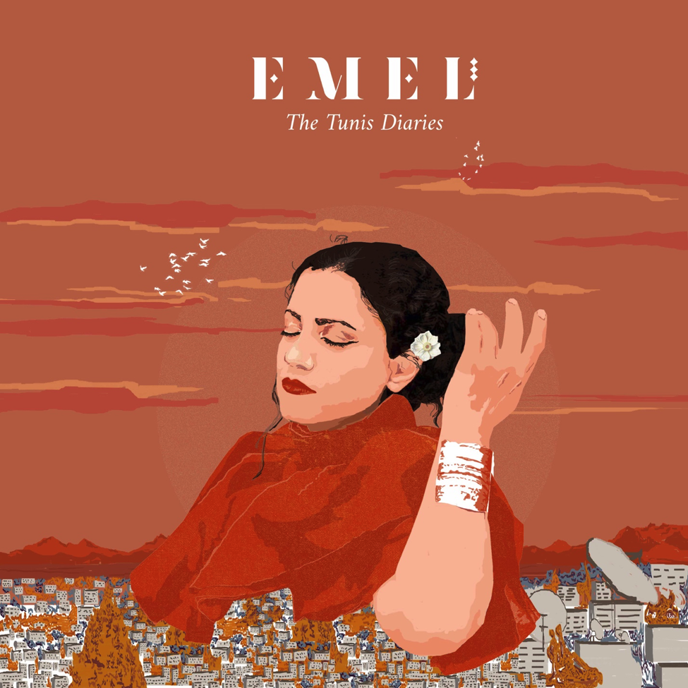 The album cover for the new 2-album set The  Tunis Diaries  from Emel Mathlouthi (courtesy Partisan Records | Knitting Factory Records)