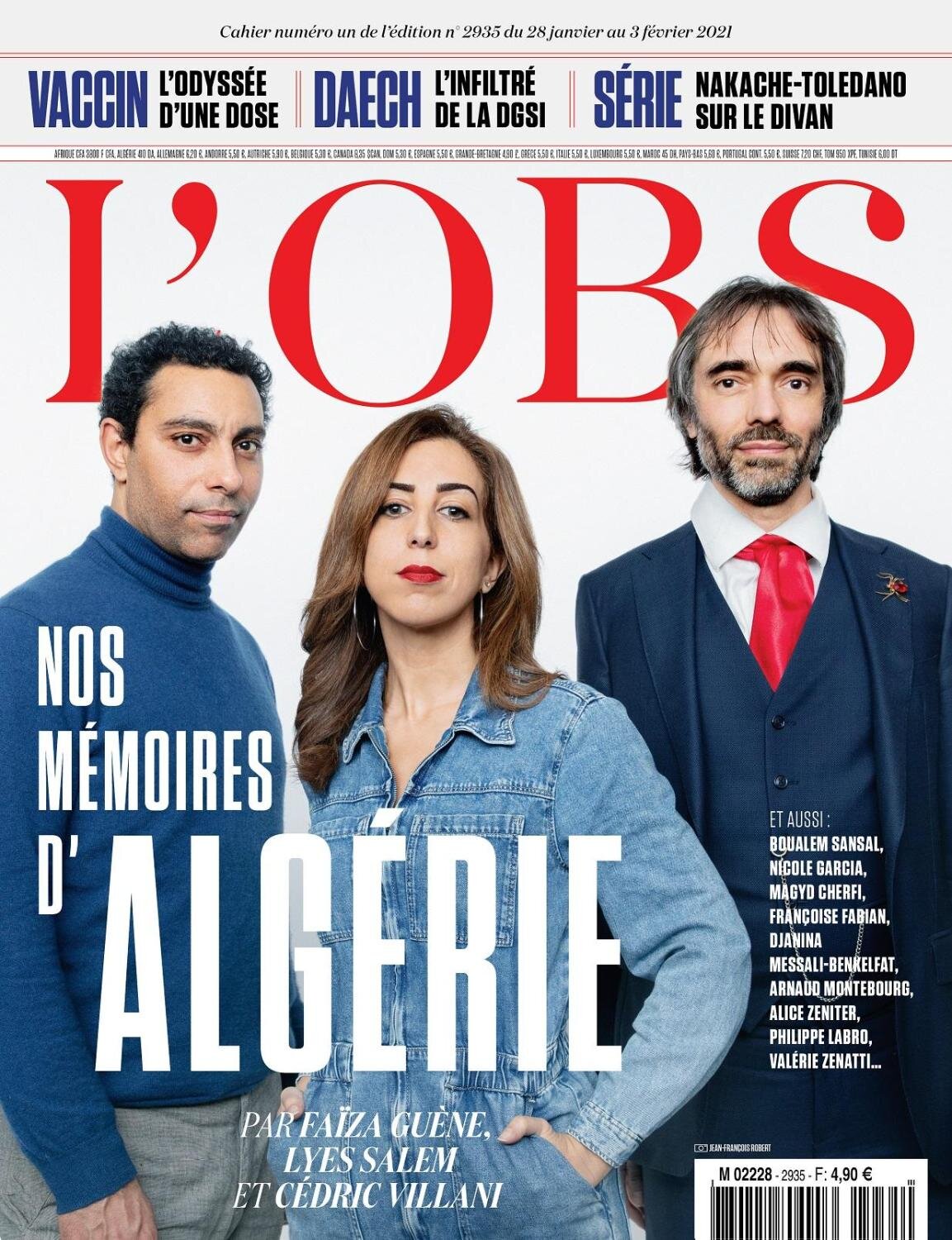 The Algerian Connection: French-born artists Lyes Salem, Faïza Guène &amp; Cédric Villani.